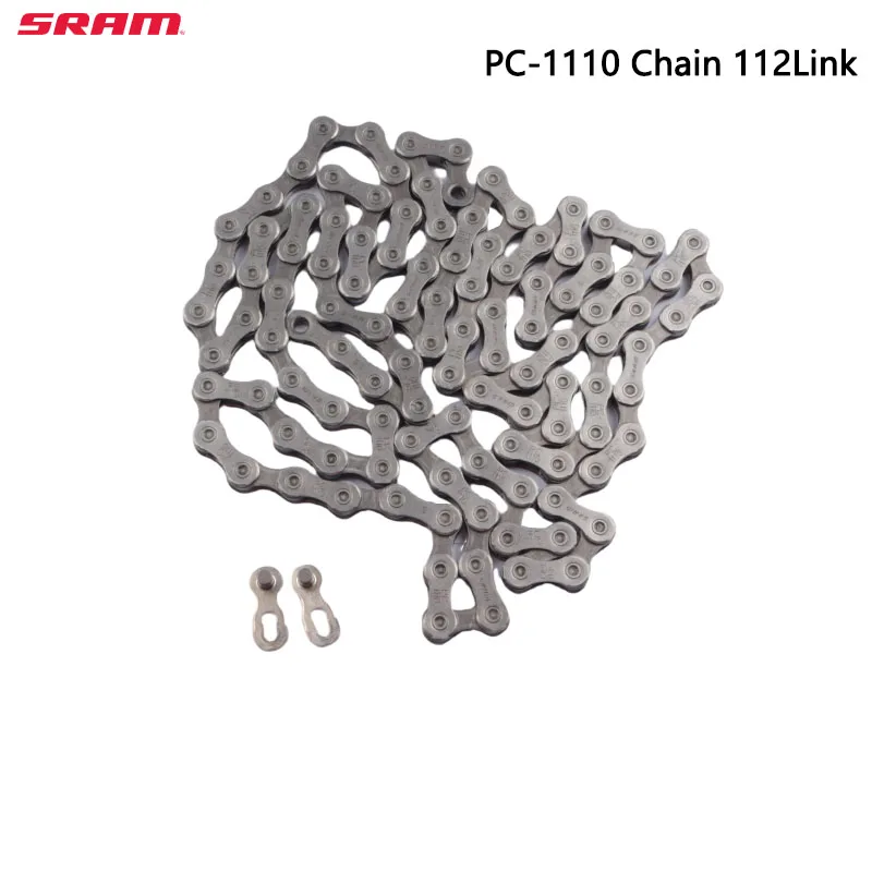 Sram PC 1110 Chain 11 Speed PC1110 For MTB Road Bike Bicycle Chain 11s 112 Link With Quickly Link One PCS Original Bike Chain