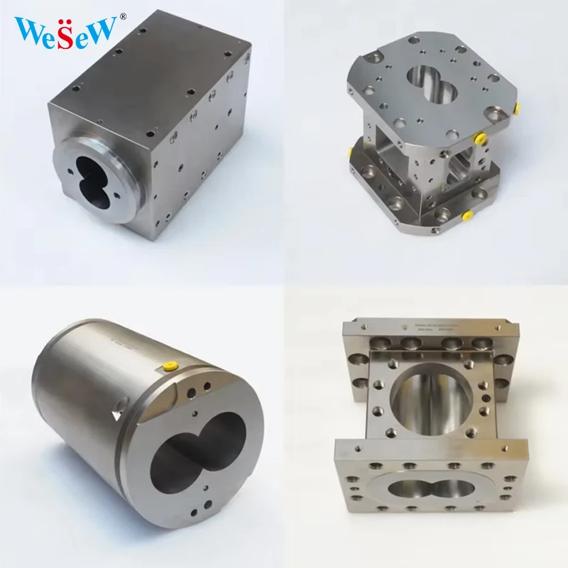 Customized Bimetallic Injection Molding Screw Barrel Service for Plastic Machinery High Strength Wear Resistant Design