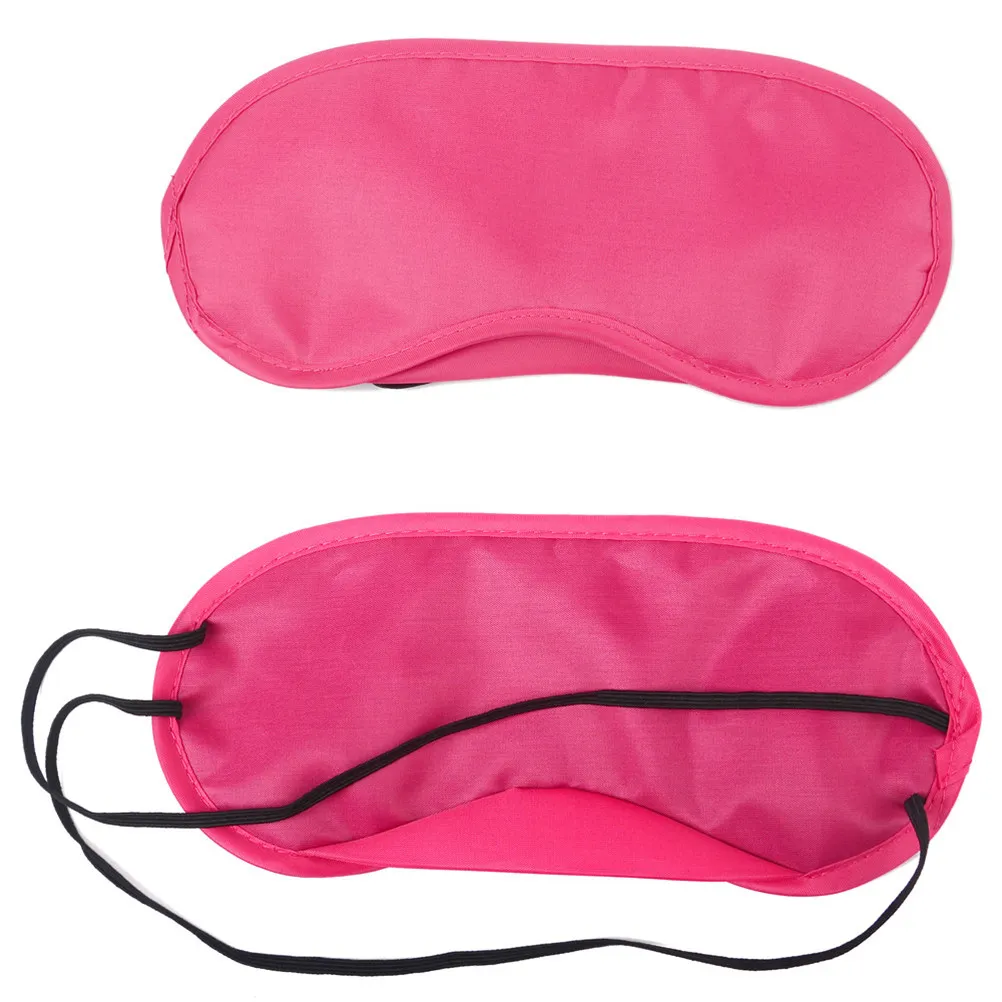 30Pcs Colorful Dacron Eyeshade Soft Lightweight Eye Mask for Women Rest Travel Home Office Use Reduces Eye Fatigue Enhances