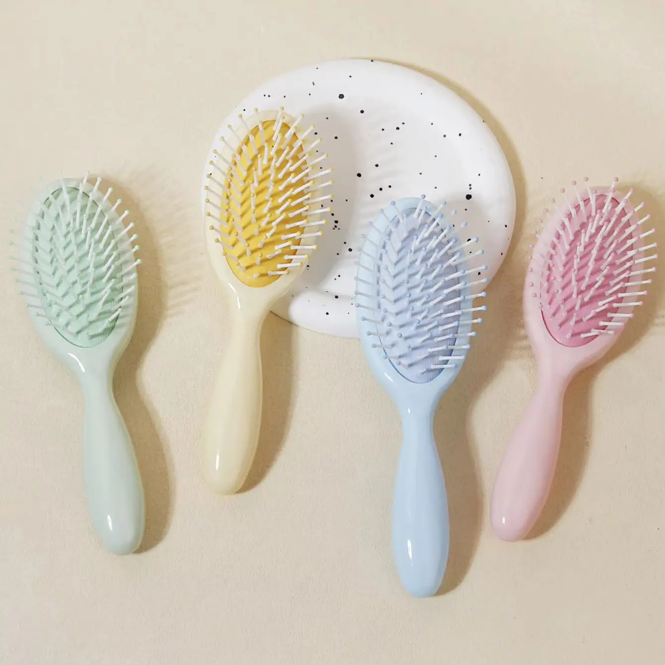 Airbag Comb Mini Cute Anti slip Korean Edition Home Durable Massage Comb Air Cushion Comb Special for real hair wigs