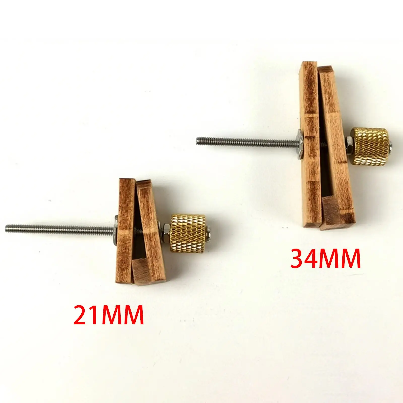 Ship Model Hull Planking Clamps Practical Wood Screw Clamps Hull Fastening Clips Long Reach Crafting Tools Self Assembly Kit - view 3