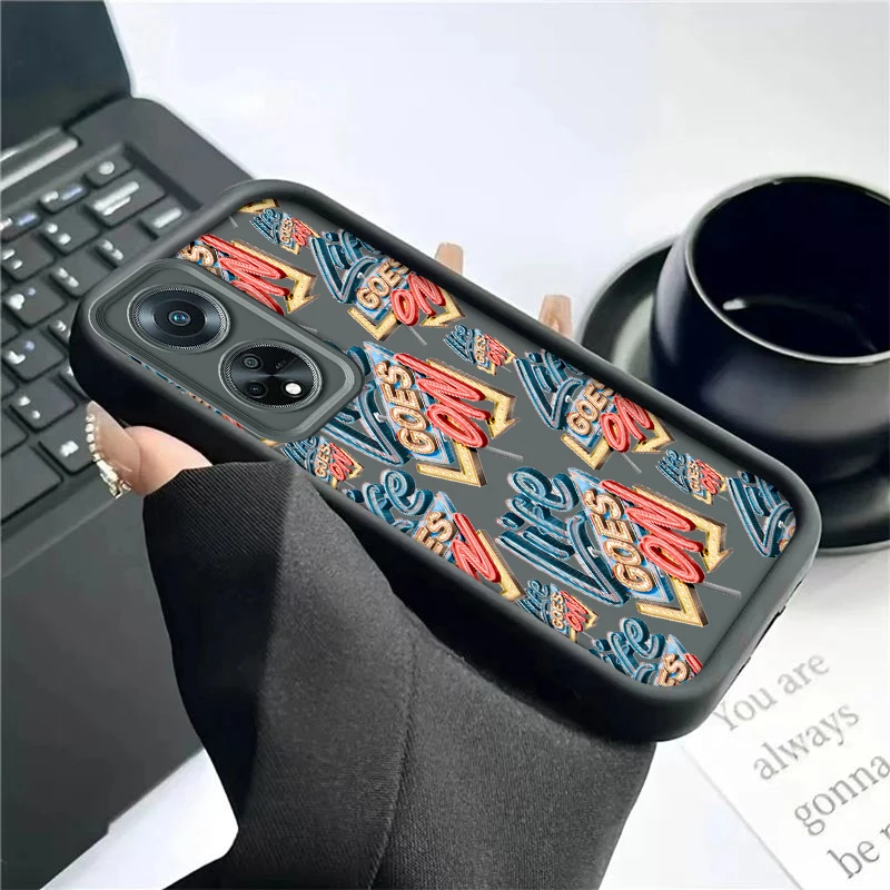 

for OPPO 8Z PRO LITE F19 A1 5F 5G RENO R11 A16S 6 7 R15 5GRENO soft Lovely shockproof cute girl phone case Casing