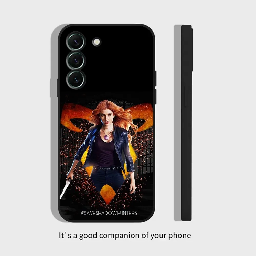 TV Show S-Shadowhunters Phone Case For Samsung S20,Fe,21,22,23,24,Ultra,S30,22,9,10,plus,S30 ultra 5G Silicone Cover