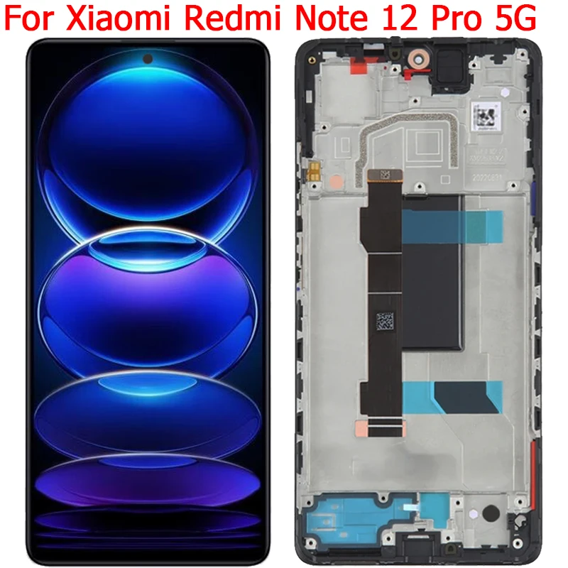 For Xiaomi Redmi Note 12 Pro LCD Display With Frame 6.67\