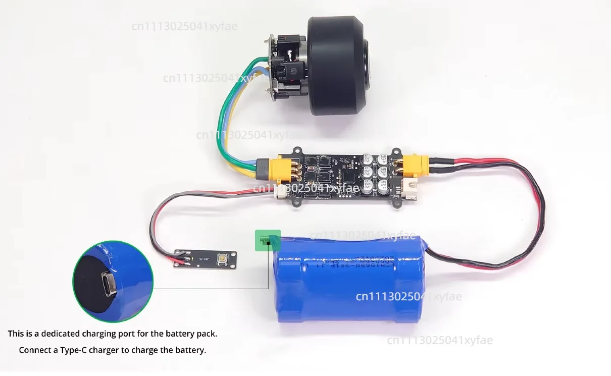 DIY Handheld Vacuum Cleaner & Blower Hardware Kit ZC011, Portable Dust Cleaning Module