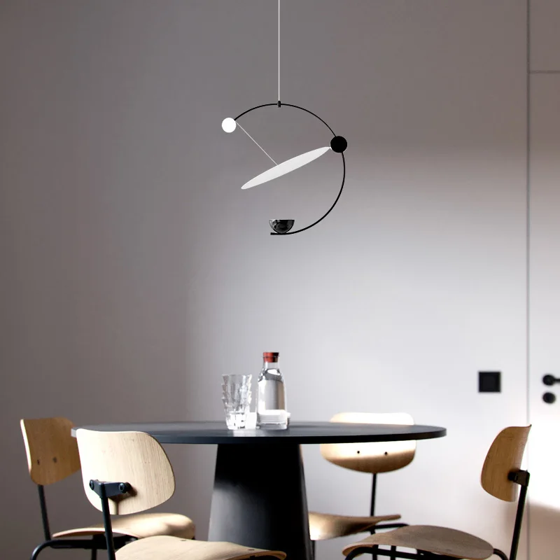 

Modern Nordic Pendant Lights Minimalism Acrylic Led Lamp Bedroom Living Room Dining Creative Ceiling Chandelier Home Decoration