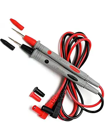 20A 1000V Multimeter Test Heads Needle Pin Digital Multi Meter Head Wire Pen Cable Kit Multimeter Voltmeter PVC Tester Kit