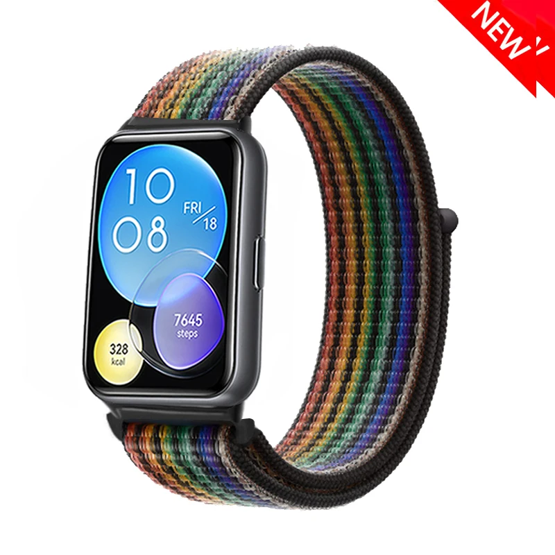 Band For Huawei Watch Fit 2 Strap Smartwatch Accessories Replacement Nylon Wristband Bracelet Correa Huawei Watch fit2 strap