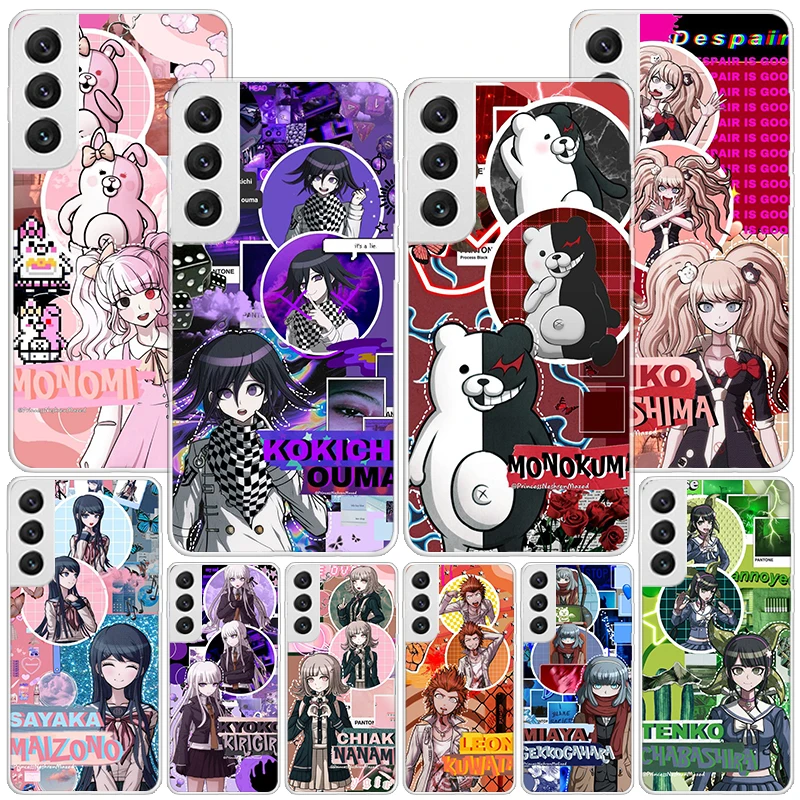 Danganronpa Trigger Happy Havoc Phone Case For Samsung Galaxy S24 Ultra S23 S22 S21 Plus S20 FE S10E S10 S9 S8 + Personalized Pr