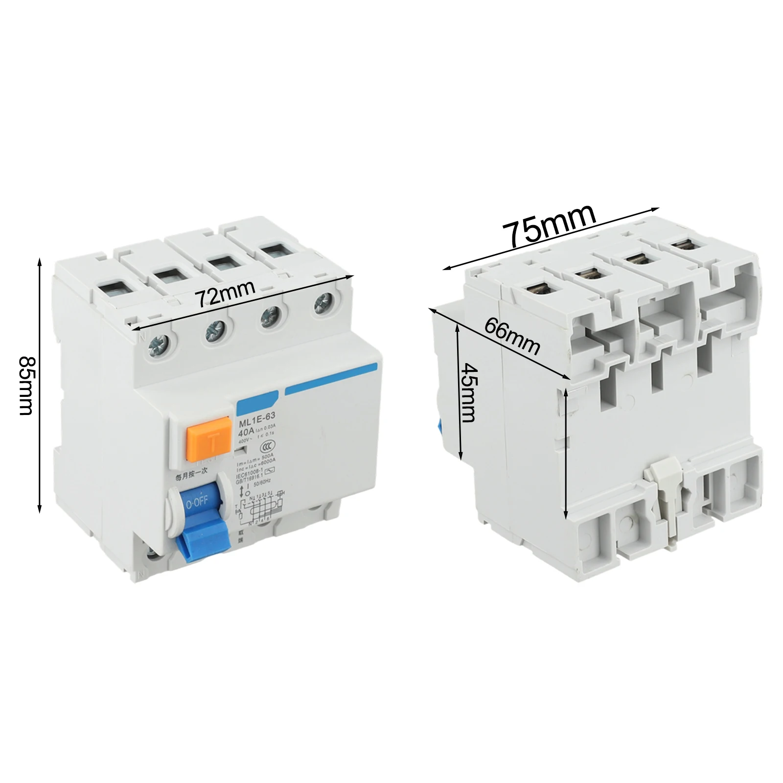 3P N Breaker Air Switch Home Electrical Safety As Shown In The Figure Fast Response Fast Response Fire Insulation