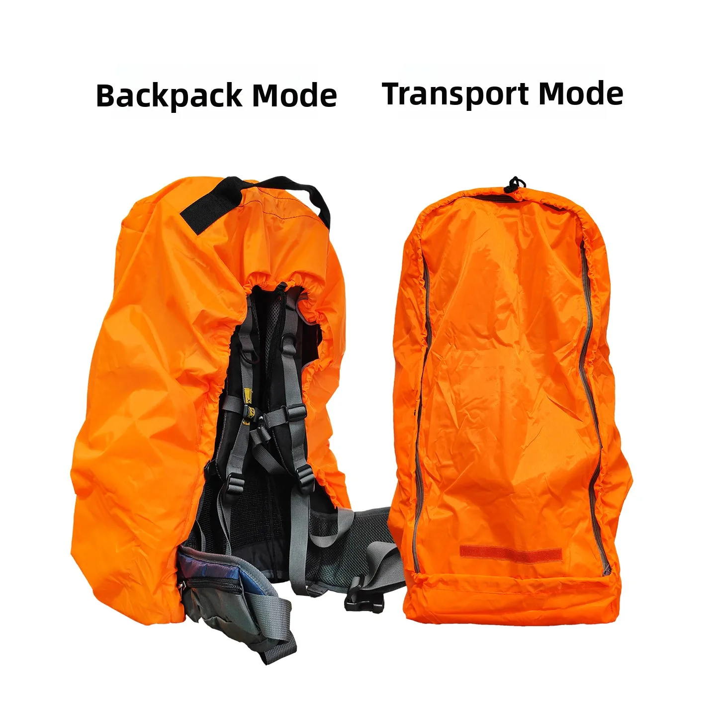 Ultra-Light Waterproof Hiking Backpack Cover Baggage Check-in Protection Suit School Bag Cover Full-Closed Outdoor Climbing Bag