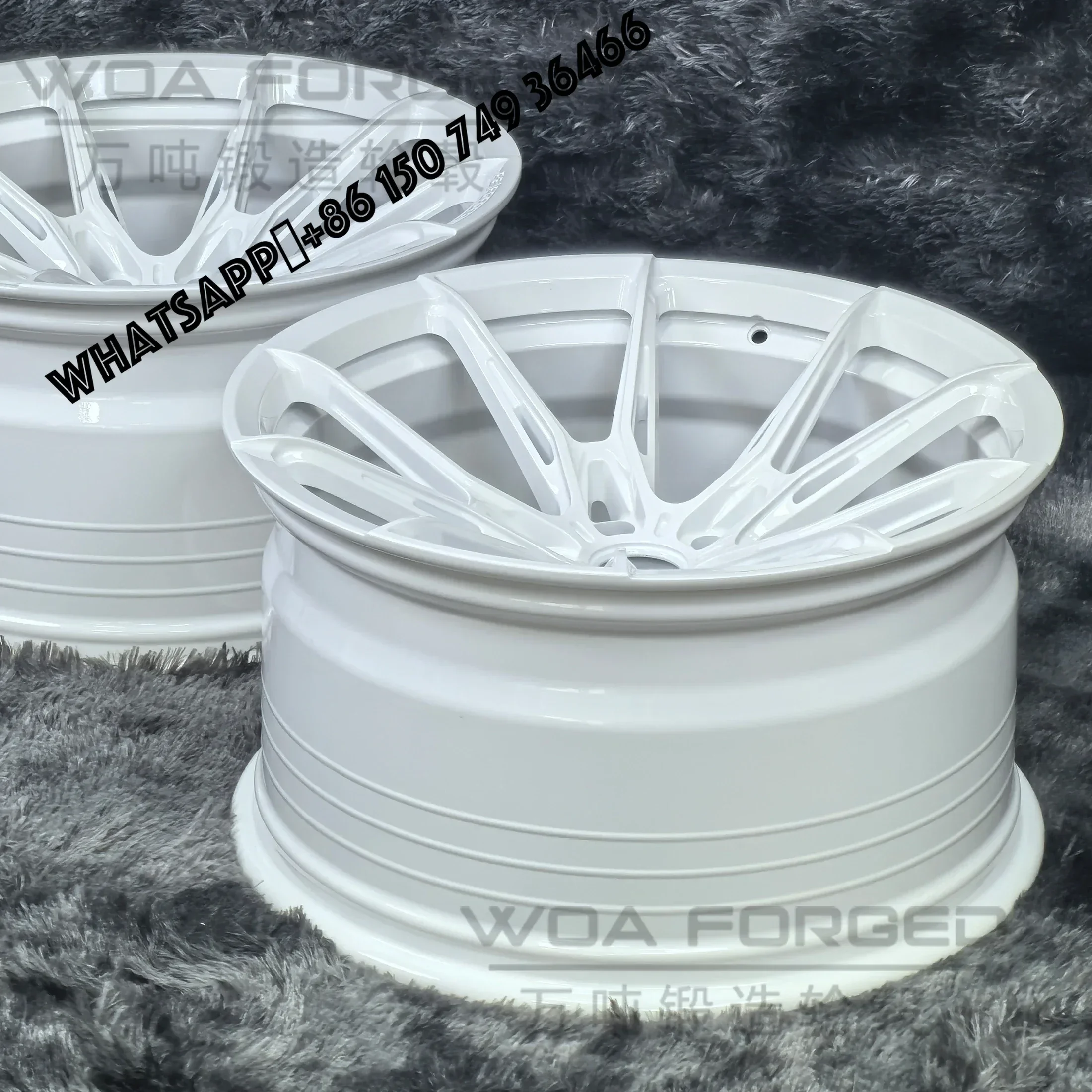 تخصيص 6061 R2 FG جديد أنيق العضلات البرونزية نحى الألومنيوم عجلات مزورة 18-22 بوصة 5x112/120/114.3 20-40-35-30-25-20-15 #1