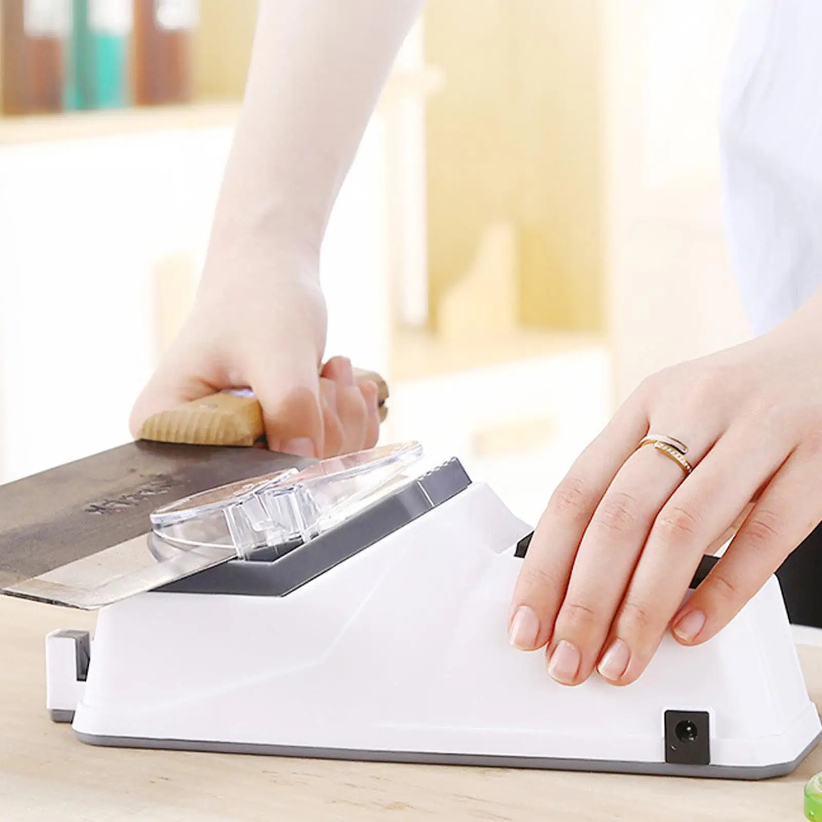 Kitchen Electric Knife Sharpener Electric Multifunctional Automatic Knife Sharpener Polishing Kitchen Tools for Quick Sharpening