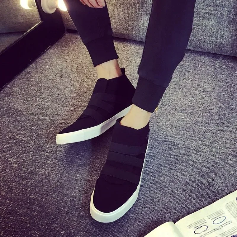 Casual High Top Vulcanize Shoes for Men Spring Autumn Sneakers Man Shipping Free Summer Sale Delivery Adults New In Hiking On