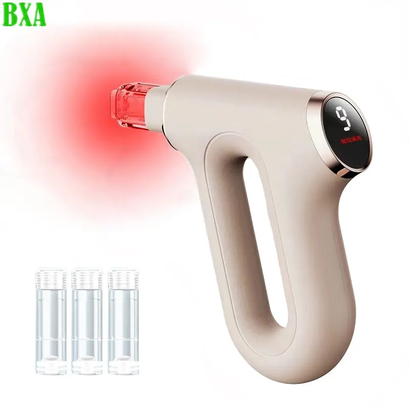 Nanocrystalline Introducer Wireless Beauty Gun Facial Stem Cell Therapy Mesotherapy Derma Stamp Microcrystal Injector Anti-age