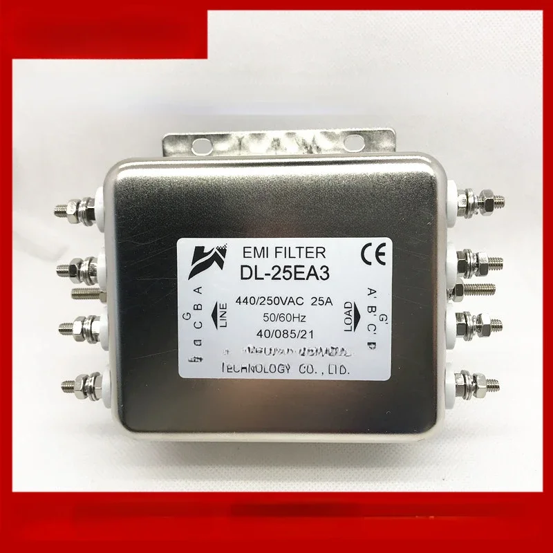 [ZOB] 100% NEW and original Jianli DL-25EA3 EMI Industrial grade power filter for three-phase four wire