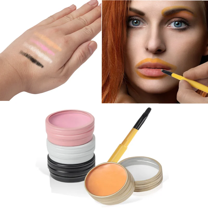 10g Highly Pigmented Mapping Paste Microblading Eyebrows Lip Shape Mark Positioning Design Paste Tattoo Brows Contour Tools