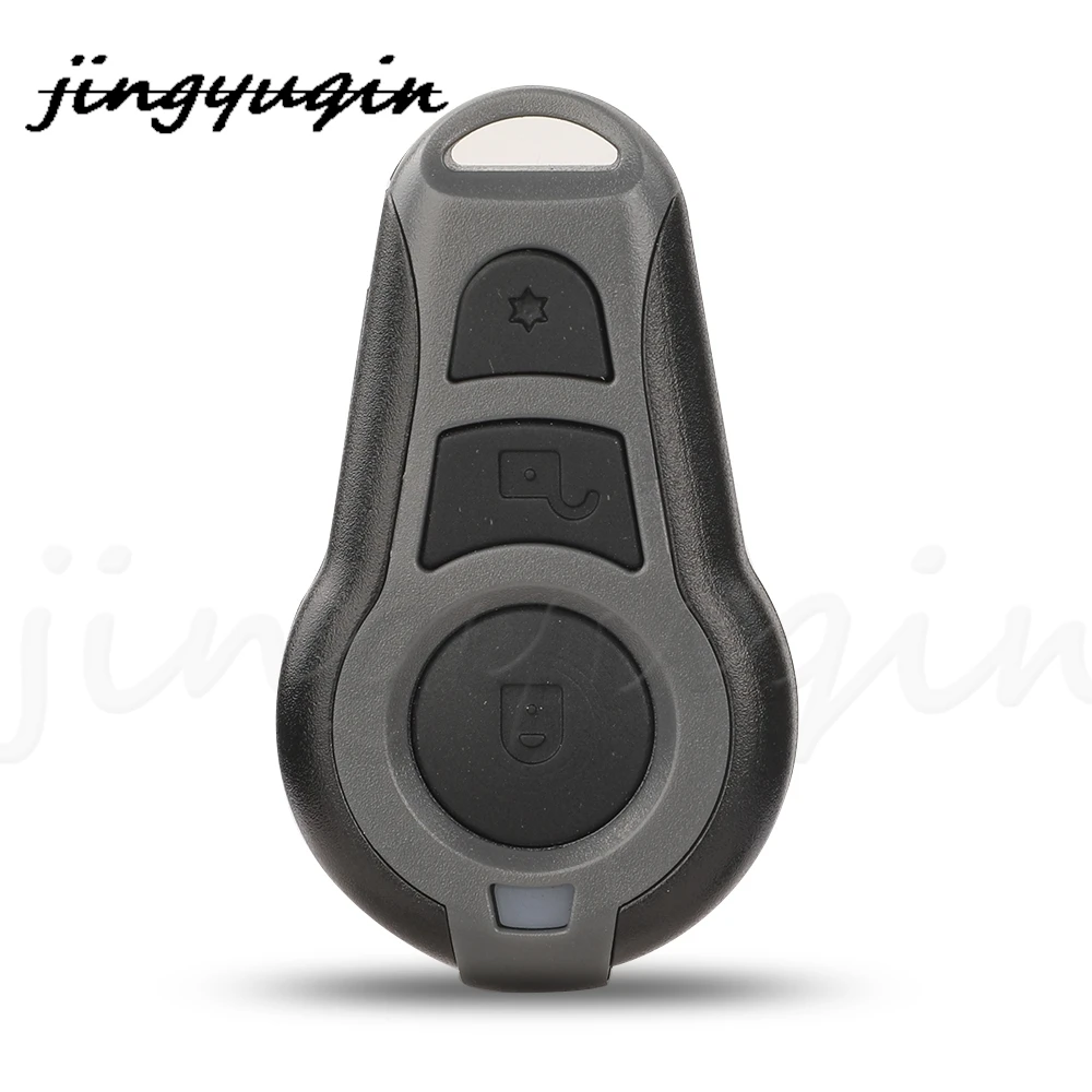 

jingyuqin 3 Buttons Car Auto Moto Key Case for Stetsom Remote Control Alarm CX1 Housing Shell Replacement