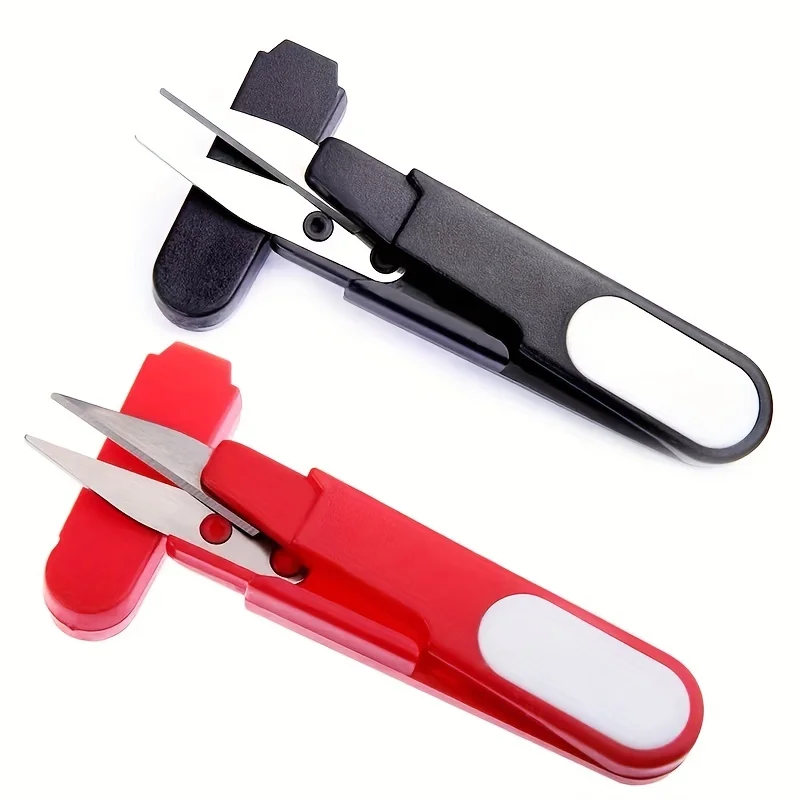2 Multi-functional Telescopic Folding Scissors, Mini Travel Portable Outdoor Scissors, Fishing Scissors, Cutting Tools