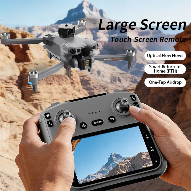 8K 5G high-definition image transmission optical flow GPS low power return 50x zoom adjustment waypoint takeoff surround flight