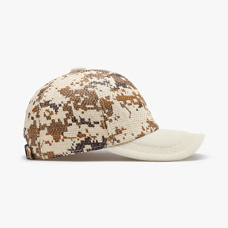 College student military training baseball cap, outdoor hiking and camping hat10Color camouflage sun protection hat with