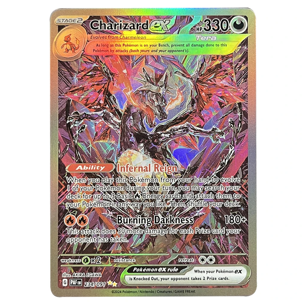 PTCG Proxy Cards Greninja Eevee&Snorlax Groudon Charizard PAF Blastoise Gardevoir&Sylveon DIY Card