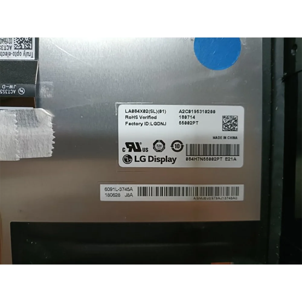 

LA084x02 Промышленный экран, яркость 8,4 дюйма, разрешение 1200, 1024X768