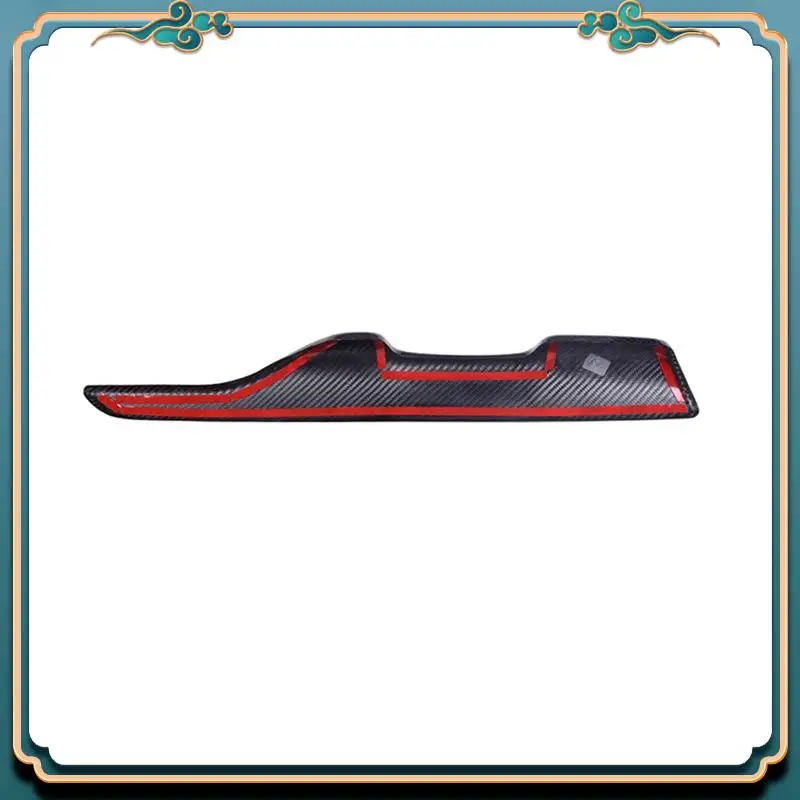 A54P-ألياف الكربون الجافة مركز التحكم الجانب غطاء لوحة التروس الكسوة لتويوتا سوبرا A90 2019-2022 الملحقات #2