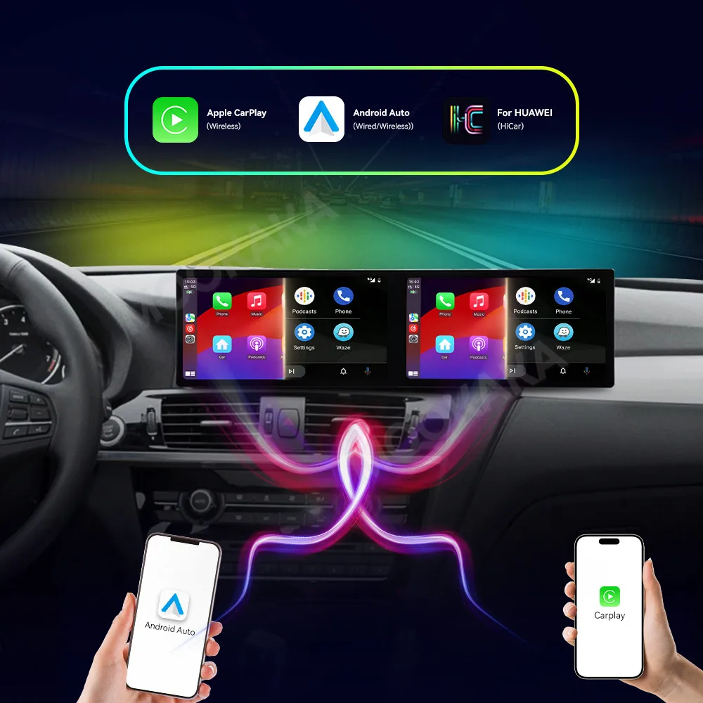 كوالكوم شاشة راديو السيارة لسيارات BMW X3 F25 X4 F26 2011-2015 CIC NBT رئيس وحدة Carplay بلوتوث الوسائط المتعددة فيديو اكسسوارات السيارات