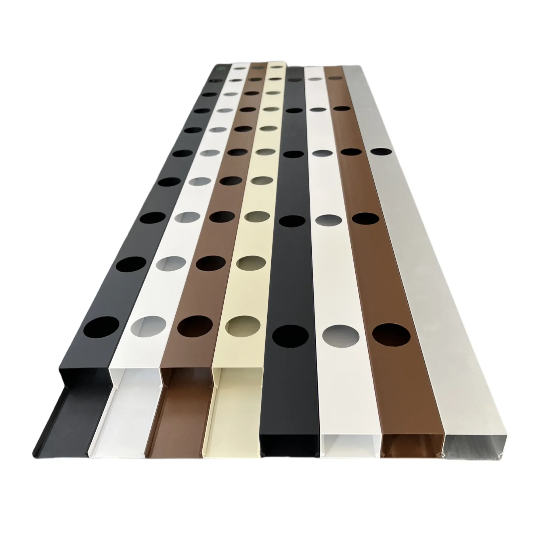 Paulzhang 20m Aluminum LED Track Permanent Profile for 3cm Round Pixel Lights Lighting System