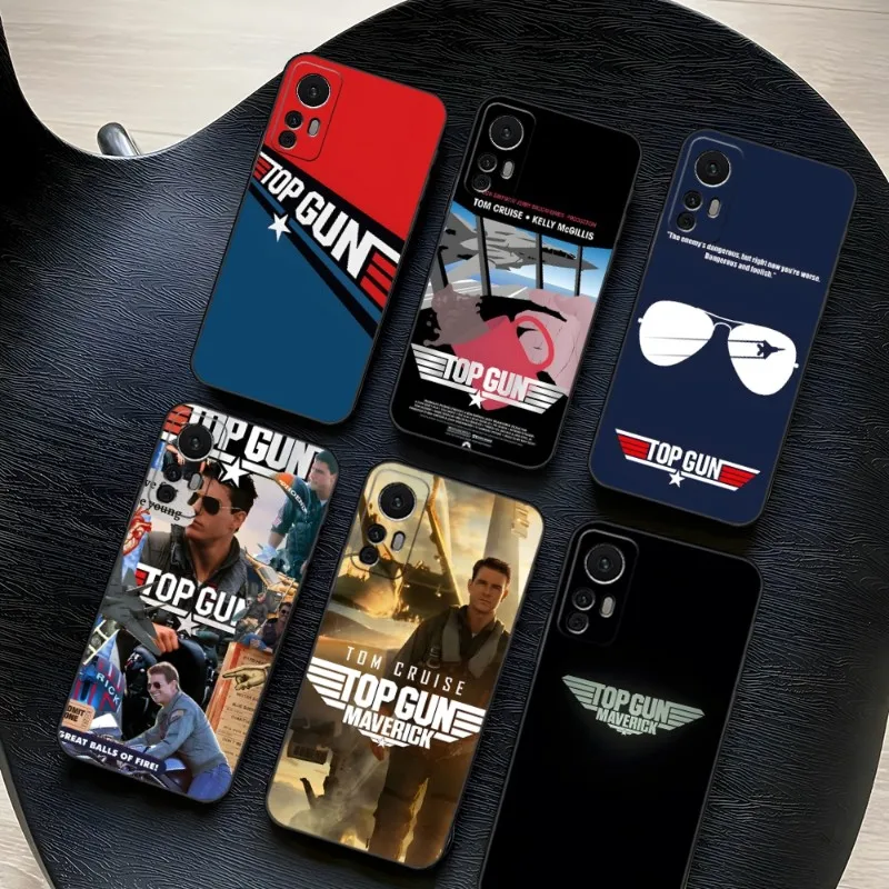 Hot Movie Top Gun Maverick Phone Case 2023 For Redmi 12 Poco X3 NFC PRO Note 11 S 5G 10 9 Plus 8 7 A C T 4G 10s Cover