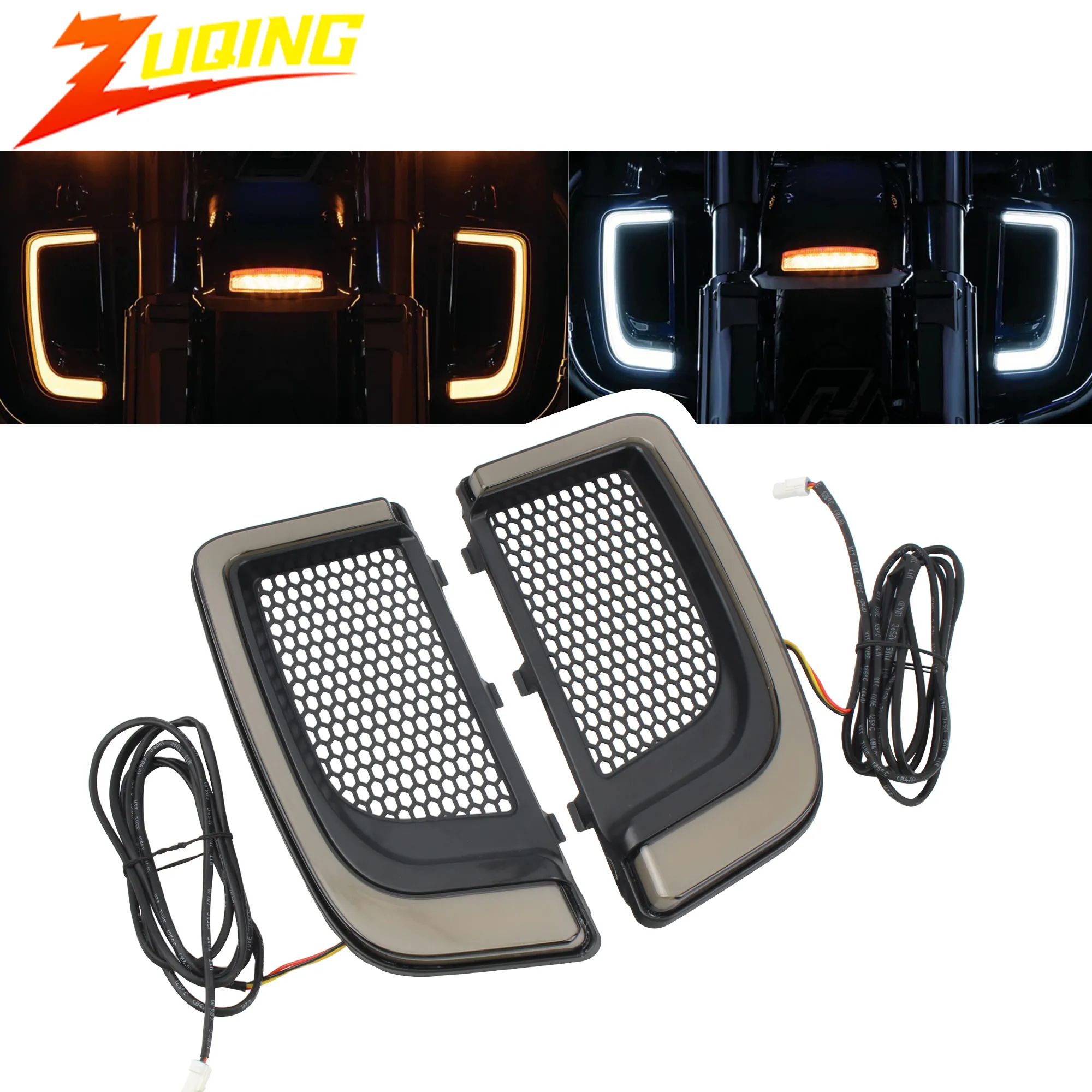 

2014-2021 Motorcycle LED Turn Signals For Harley Touring Street Electra Tri Glide FLHTKSE CVO Limited FLHTCU accessories