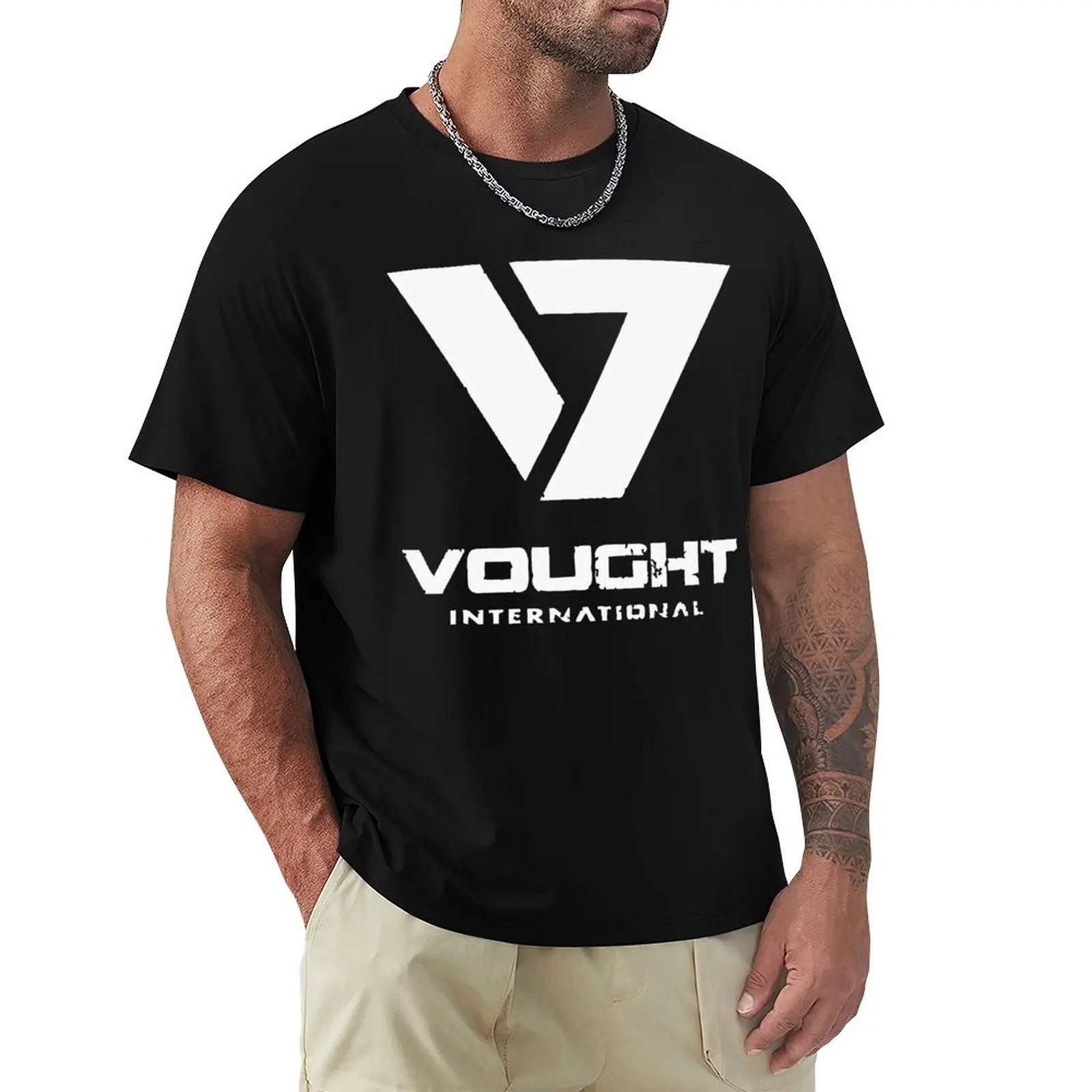 Best seller international vought logo merchandise essential t shirt T-Shirt Casual Everyday Wear T-Shirt