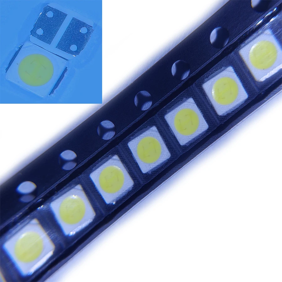 500pcs/Lot  SMD LED 3030 3V 1.8W 500mA Cold White High Power For TV Backlight Application 3.0*3.0mm