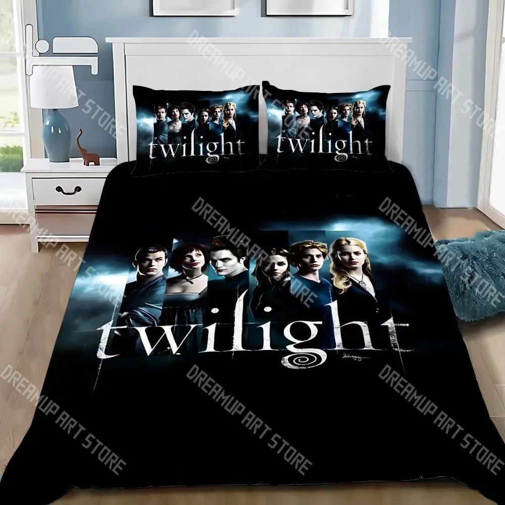 3D Print Bella Vampire Twilight Saga Bedding Set Twin Queen King Full Size Duvet Cover Pillowcase Bed boys girls Adult