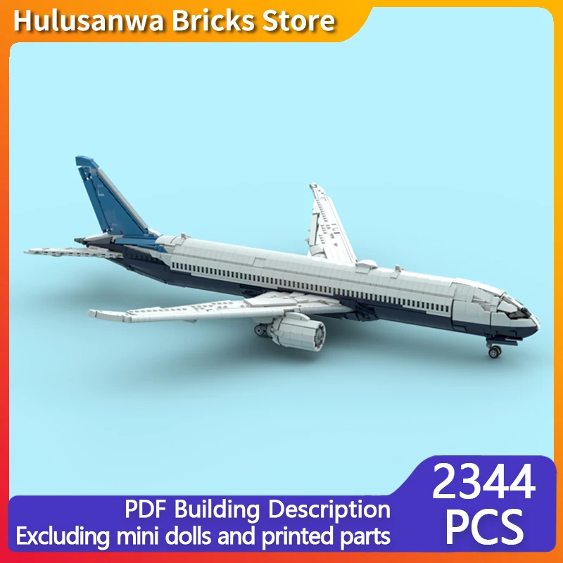

Модель пассажирского самолета 787-9, конструктор MOC, военная техника, модульные технологичные подарки, набор для сборки, детские игрушки, праздничный подарок