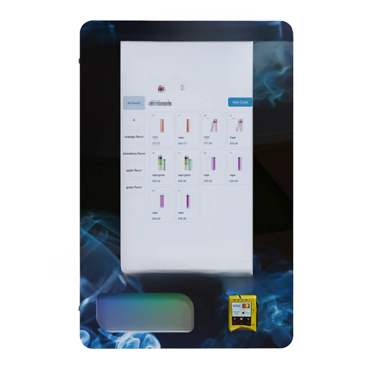 

For Hot Selling Mini Wall Mount Vending Machine Small Vending Machine for Tobacco with Age verification