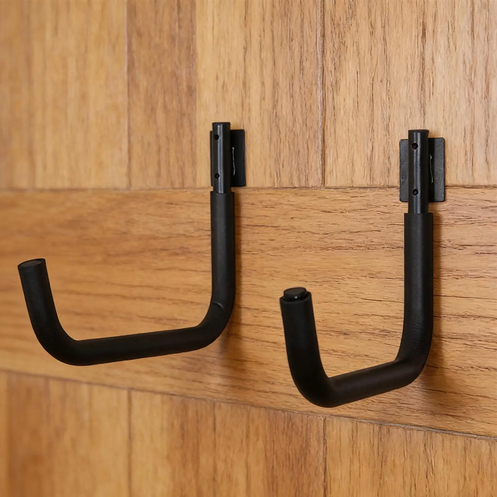 Space-Saving Wall Rack Organizer, 1-Pair Heavy Duty Steel Mount for Kayak Ski Paddleboard, Keeps Garage Living Room Dorm Tidy