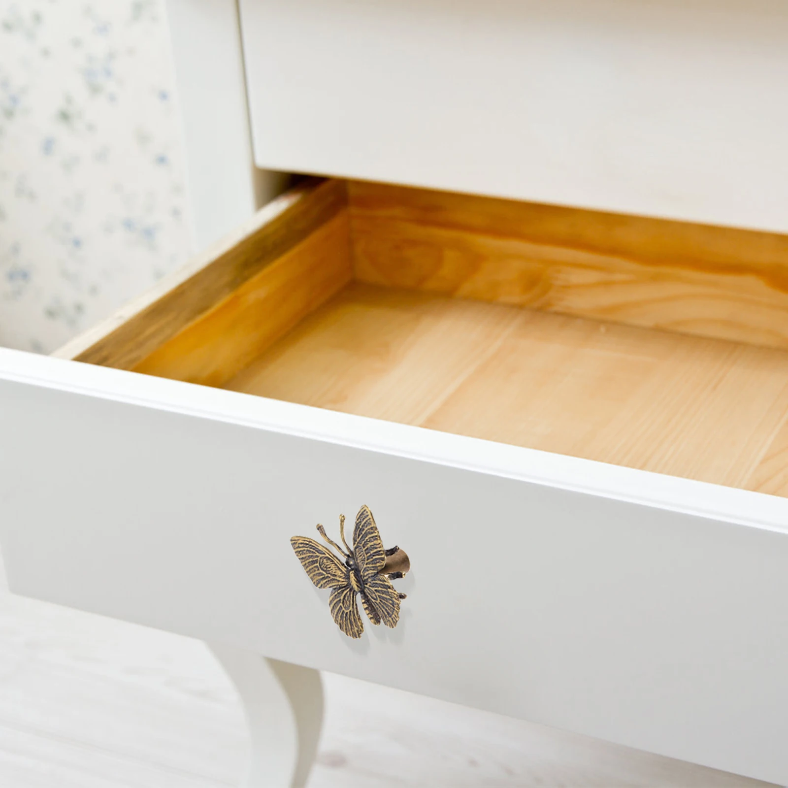 

Sturdy Brass Cabinet Handles Vintage Durable Fade Resistant Easy Install Hardware For Kitchen Bedroom Dresser
