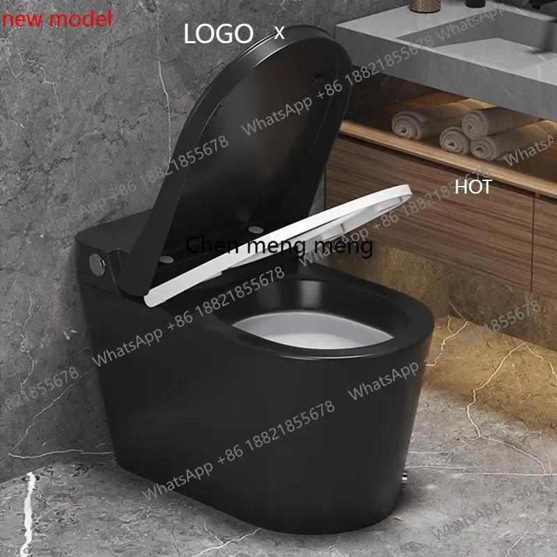 A178Ordinary toilet household no water pressure limit creative kick flush toiletDD