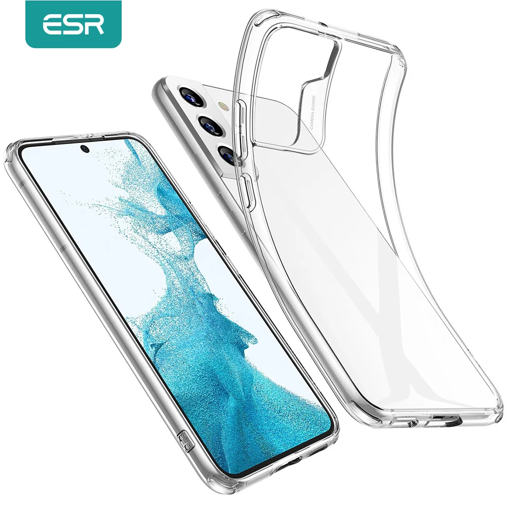 ESR for Samsung Galaxy S22 S21 S20 Ultra Clear Case for Galaxy S10 Soft TPU Case for Samsung S21 Plus Transparent Back Cover