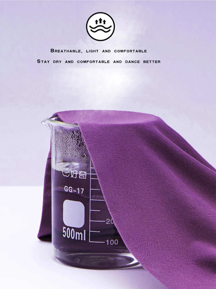 เสื้อบัลเล่ต์ถักคอวีแขนยาวสำหรับผู้หญิงเสื้อเต้นรำเสื้อแบนเดจชุดบราไร้โครงเต้นผ้าฝ้ายสำหรับผู้ใหญ่