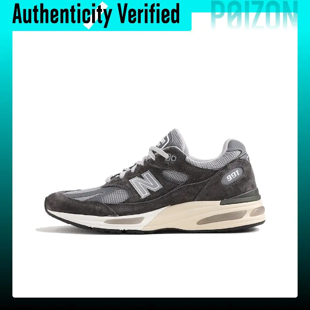 New Balance NB 991 V2 Comfortable Running Shoes Unisex Gray U991RG2