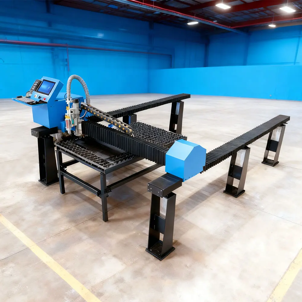 Portable Gantry CNC Fiber Cutter New Au3tech 3-Axis Water-Cooled Easy Operation Small Package Size Cutting Area Hot Sale