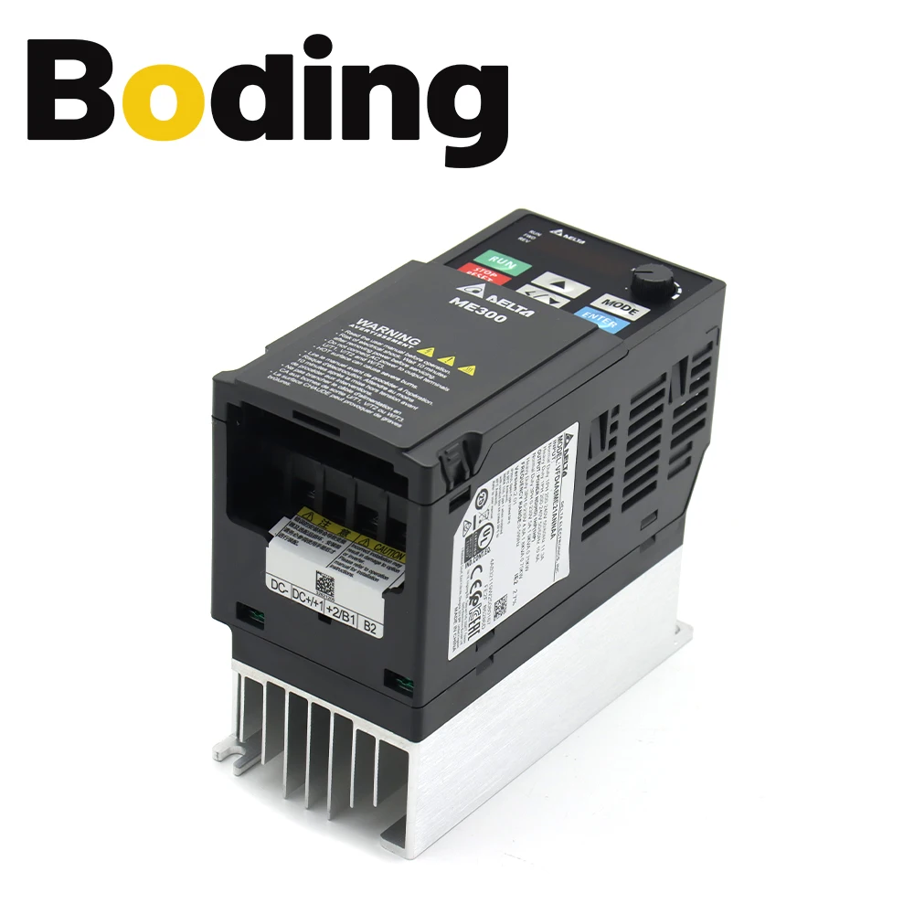 VFD4A8ME21ANNAA Convertitore di frequenza CA da 1,5 kW Ingresso 220 V Driver di velocità motore trifase