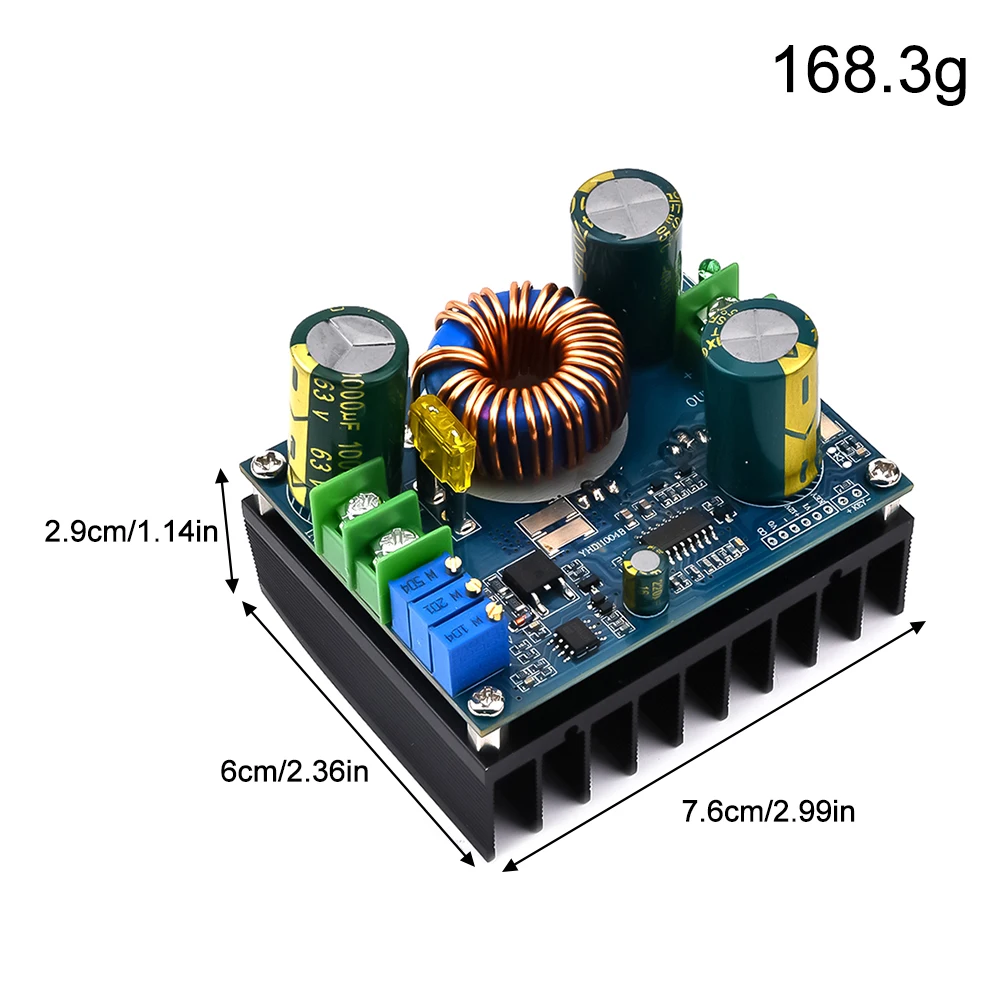 DC10-60V 600W MPPT Solar Boost Controller LTC1871 Boost Voltage Converter Step-up Power Supply Transformer Module Regulator