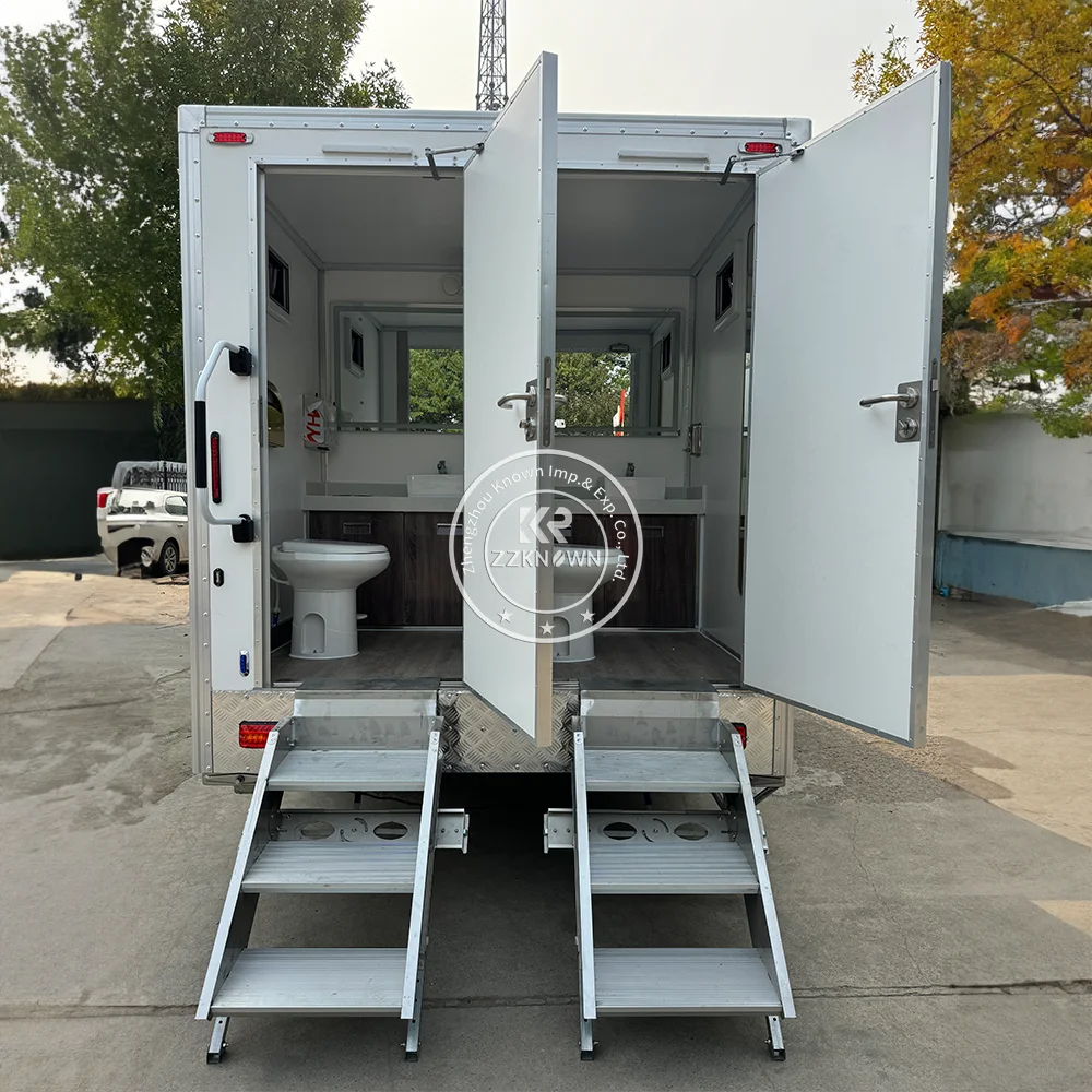 Mobile Porta Potty Toilet Trailer Portable Restrooms Toilets For Weddings Mobile Restroom Toilet Bathroom Trailer