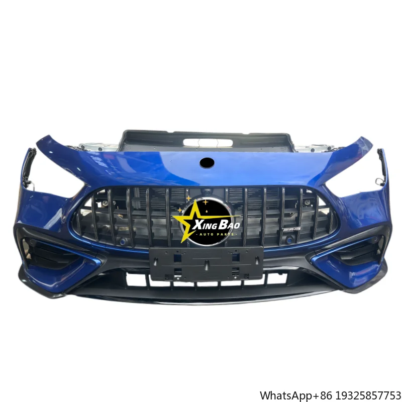 Complete Front Bumper Kit and Radiator, Suitable for Mercedes-CLE 53 W236 - Bolt-On Universal Accessories Upgrade