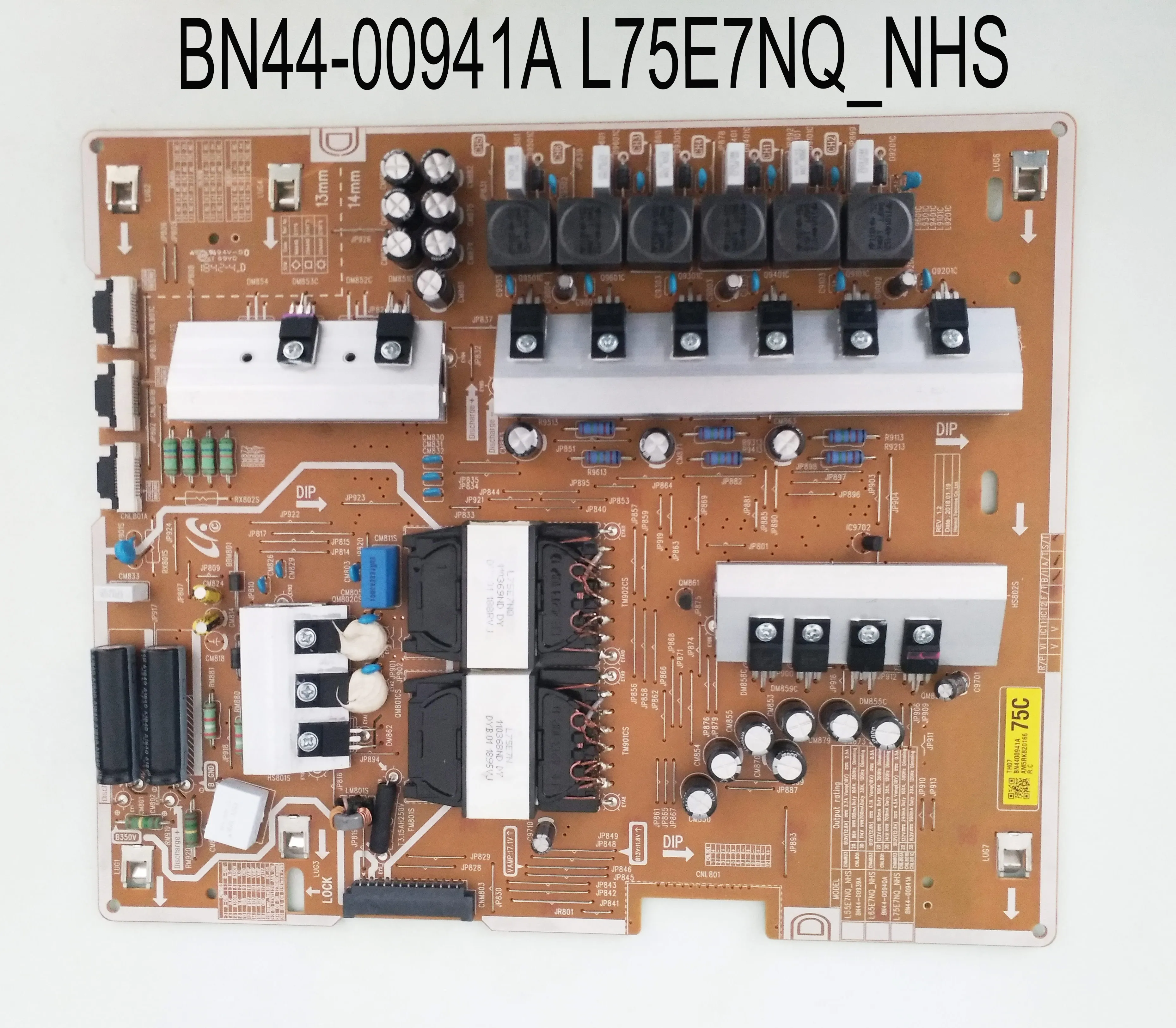 

BN44-00941A Power Supply Board L75E7NQ_NHS Be Suitable For LCD TVs QN75Q75FNF QN75Q7FNAF QA75Q7FNAJ QN75Q7FNAP QE75Q7FNAT Parts