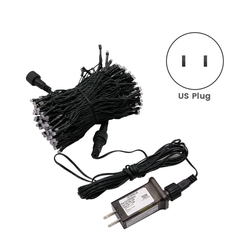 Portable Waterproof Halloween Christmas Lights Tree Lights With US Plug Easy Install